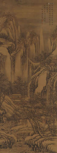 Anonymous,  Landscape Painting on Silk