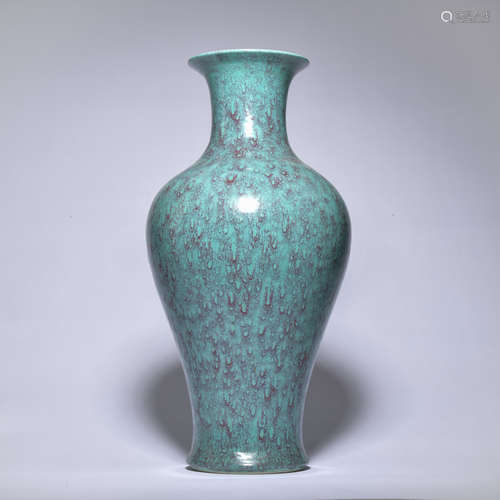 ROBIN'S EGG-GLAZED VASE