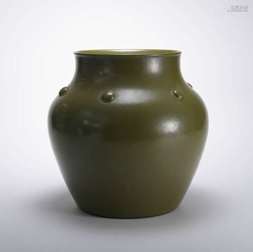 TEA-DUST GLAZE JAR