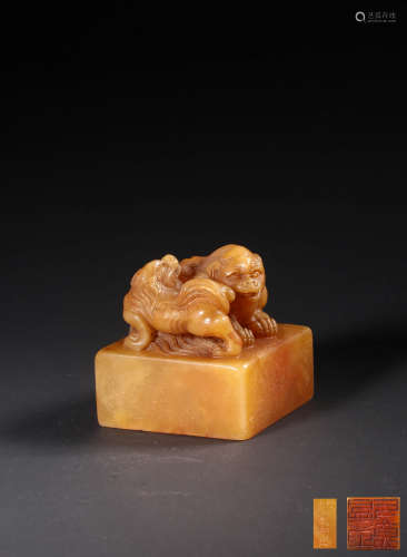 A TIANHUANG SEAL,QING DYNASTY