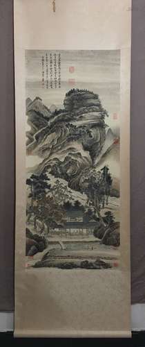 王翚先生山水画