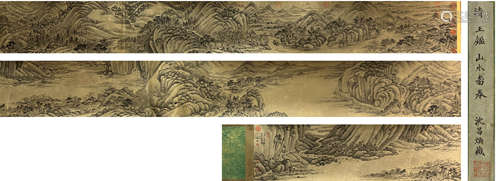 LANDSCAPE, HANGSCROLL, WANG JIAN