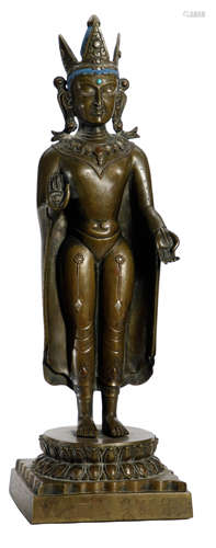 A COPPER ALLOY FIGURE OF
NYINGMA