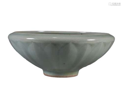 A LONGQUAN LOTUS BOWL