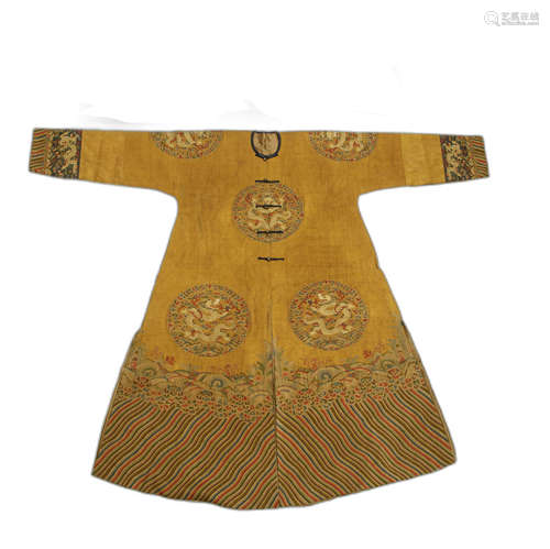 A SILK KESI IMPERIAL ROBE