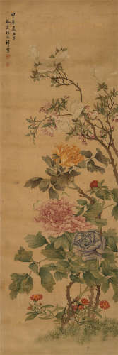 张兆祥（1852-1908）富贵玉堂镜芯