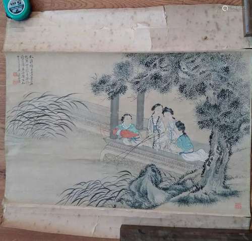 潘振镛人物画