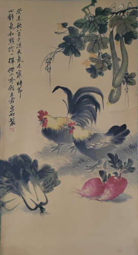 齐白石大吉字画