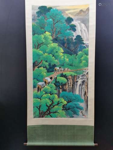 林风眠 山水人物画