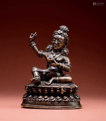 铜大成就者毗卢巴像