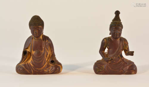 Antique Japanese Bronze Buddha