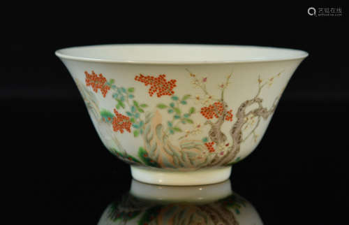 Chinese Repiblic Period Famille Rose Porcelain Bowl