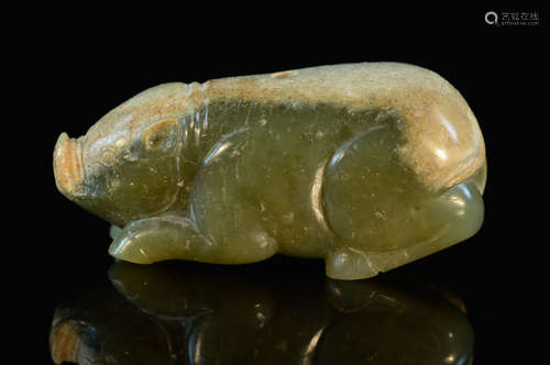 Chinese Jade Pig