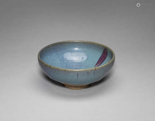 A Junyao bowl.  Yuan Dynasty