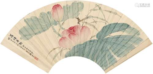 郑慕康（1901～1982） 蒲塘真趣图