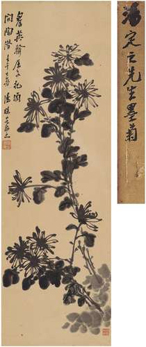 汤 涤（1878～1948） 墨菊