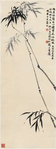 朱屺瞻（1892～1996） 墨竹图
