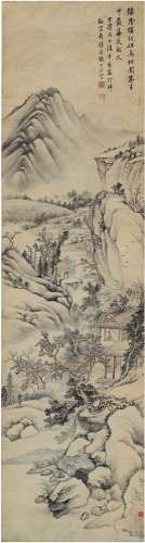 楼辛壶（1880～1950） 草阁山居图