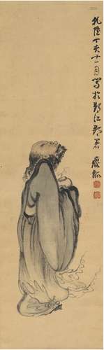 黄 慎（1687～约1770） 达摩图