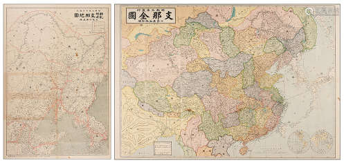 昭和三年（1928）日本大阪十字屋编 动乱地方支那地图