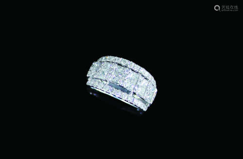 铂金 钻石 戒指