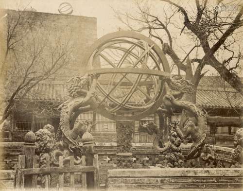 托马斯·查尔德 北京观象台浑仪 蛋白照片