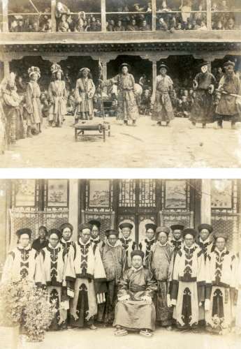 青木文教 《亚细亚大观》西藏专辑（52张） 银盐纸基