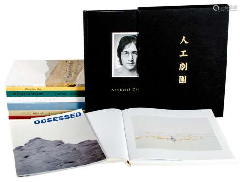 假杂志出版 中国当代摄影画册（10册） 独立出版，版号不一，签名