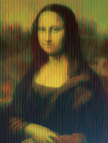 完美的复制—蒙娜丽莎 油画   布面油彩