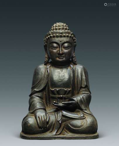 明铜佛祖坐像