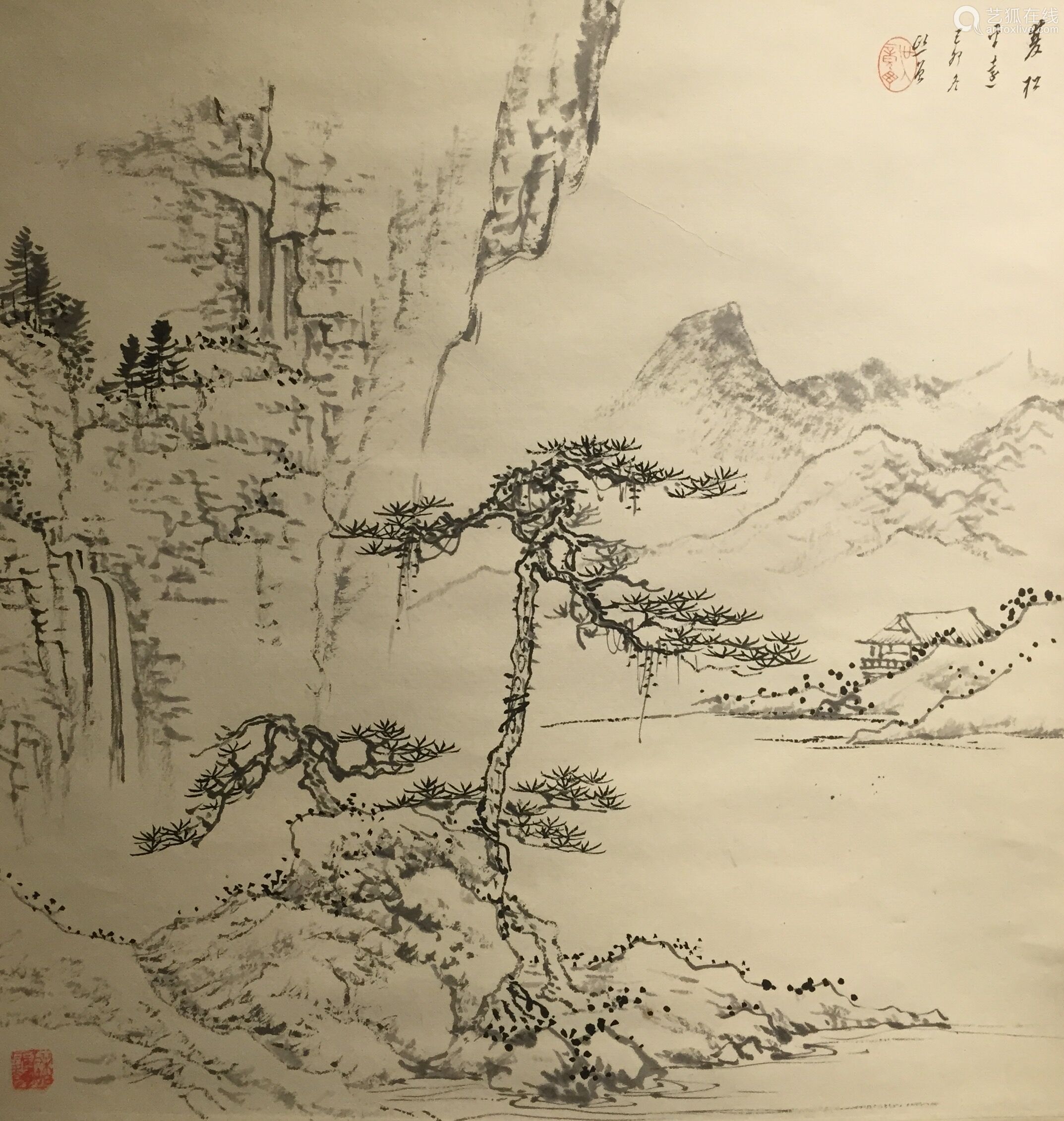 祖籍浙江绍兴,生于北京,曾任中国画学研究会评议,北平艺专山水画专任