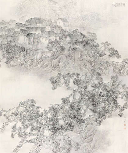 郝周明 晓雾山村