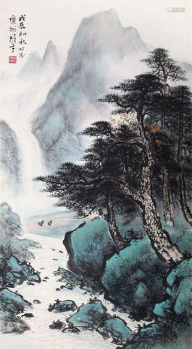 黎雄才 山水