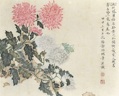 潘静淑 花卉