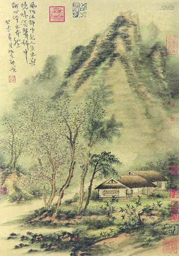 邵戈 山水