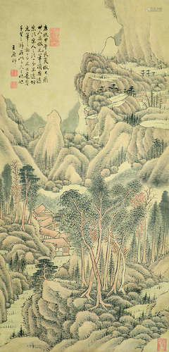 王原祁 山水