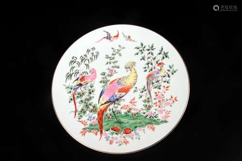 Royal Worcester 1976年限量圣诞装饰摆盘 英国