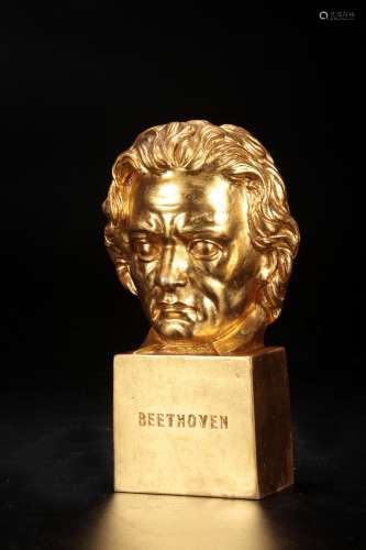 贝多芬头像雕塑摆件 意大利