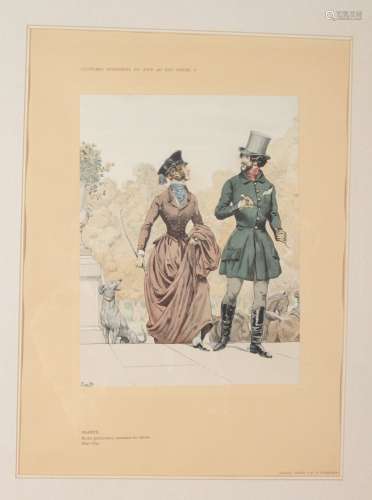 JOB（法） 法国19世纪服装样式