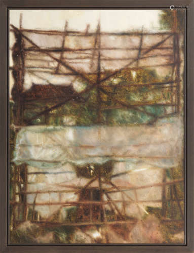 肖芳凯 2007年作 景之五 布面 油彩