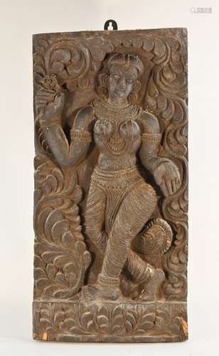 Indian Carved Wood Dancer