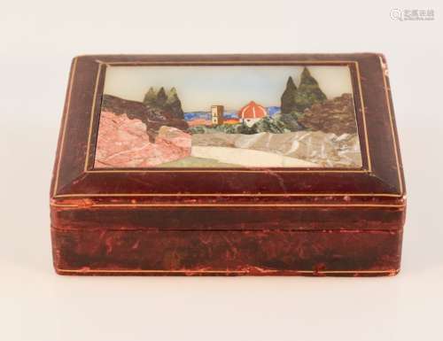 Italy Box with Marble Image