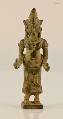 Antique Southeast Asia Bronze Figurine