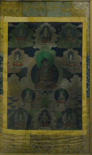 Tibetan Framed Thangka