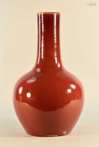 Chinese Oxblood Porcelain Vase