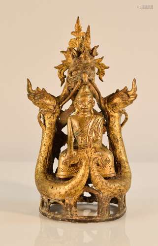 Thai Bronze Deity