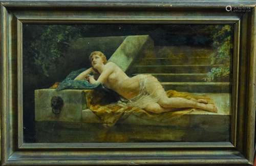 Signed Oil Painting of Nude - Cabanel 1880