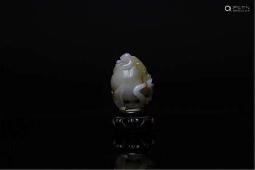 vintage Chinese Jade Carving