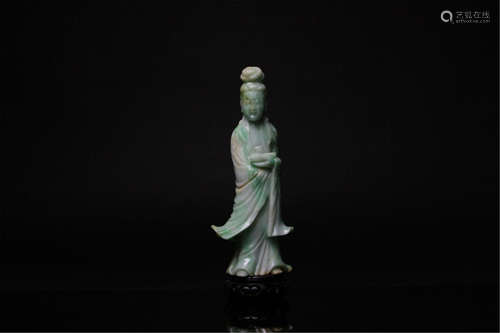 Antique Chinese Jadeite Beauty