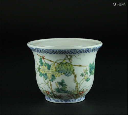 Antique Chinese Porcelain Planter